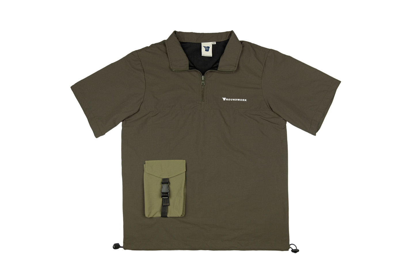 GW Quarter zipped Trail Shirt (Fatigue)