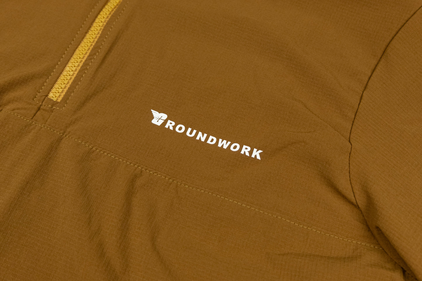 GW Quarter ziped Trail Shirt (Mustard)