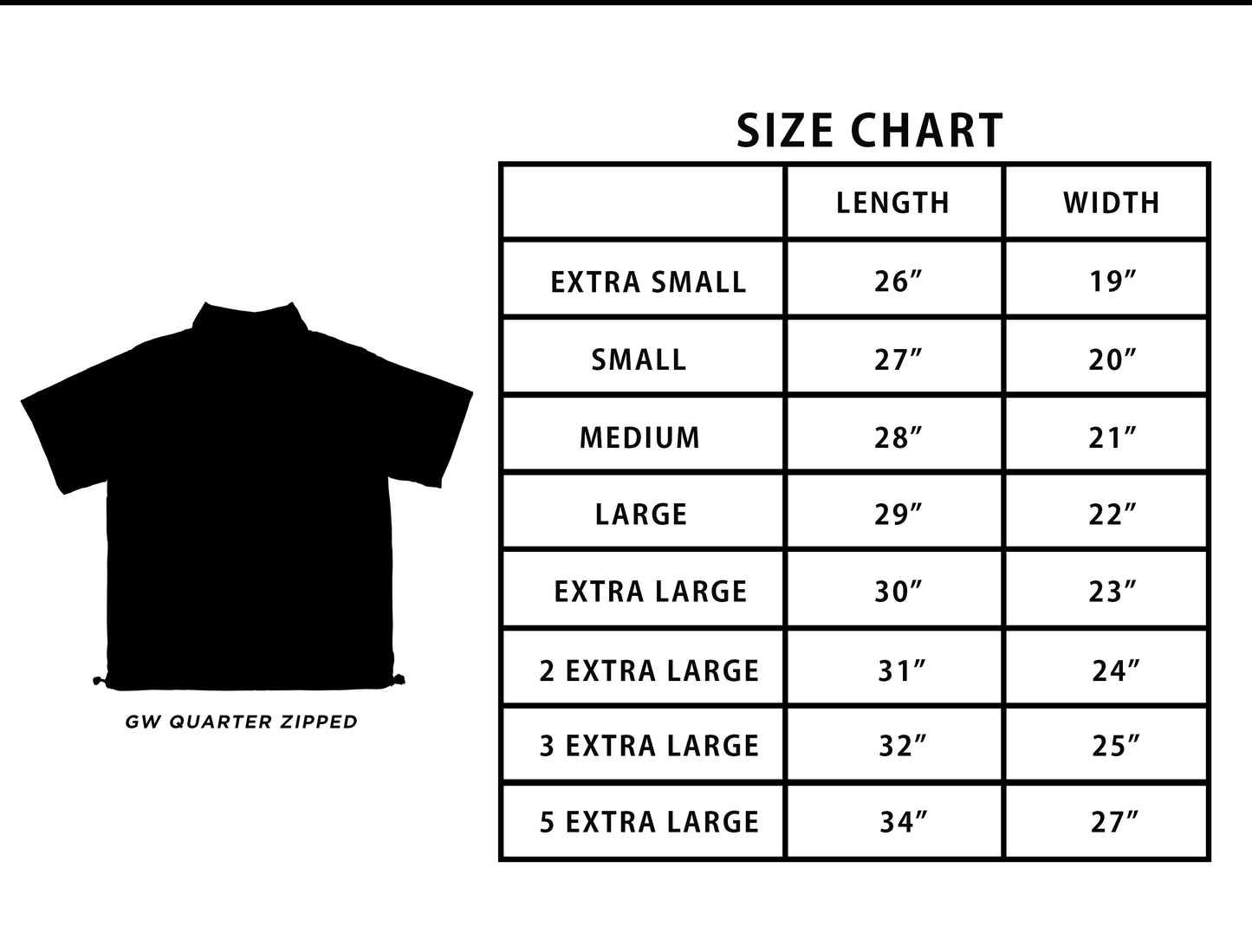 GW Quarter zipped short sleeves V2 (Black)