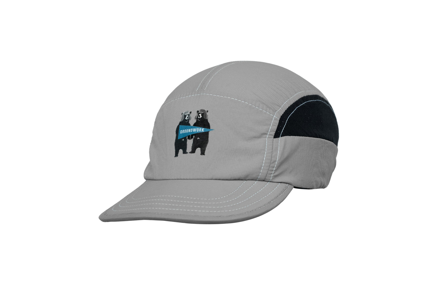 GW “Buddy” 5-panel Trail Cap (Light Gray)