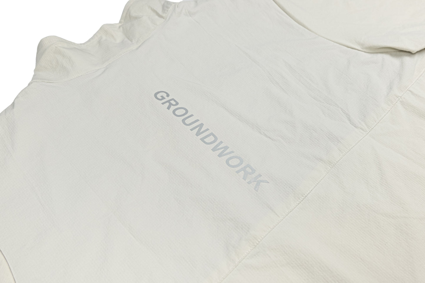 GW Quarter ziped Trail Shirt (Off White)