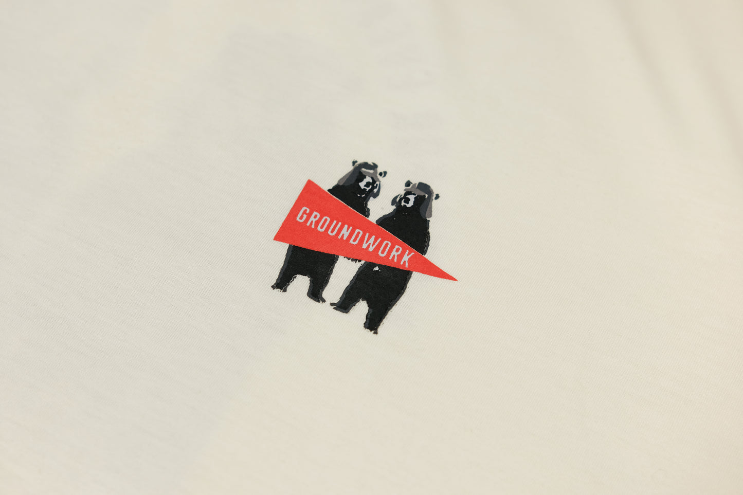 GW “Bear” Pocket Tee (Cream)