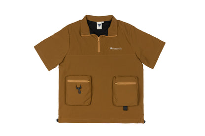 GW Quarter zipped short sleeves V2 (Mustard)