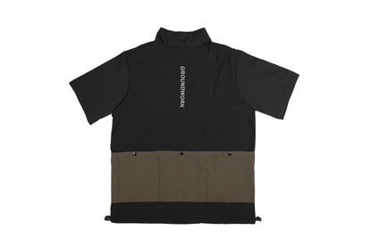 GW Quarter ziped Trail Shirt (Black)