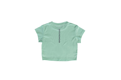 GW FORWARD Cropped top drifit tee (Mint)