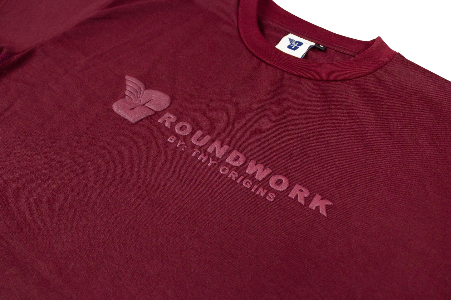 GW “Granny Gear” Brand tee w/ embossed print (Maroon)