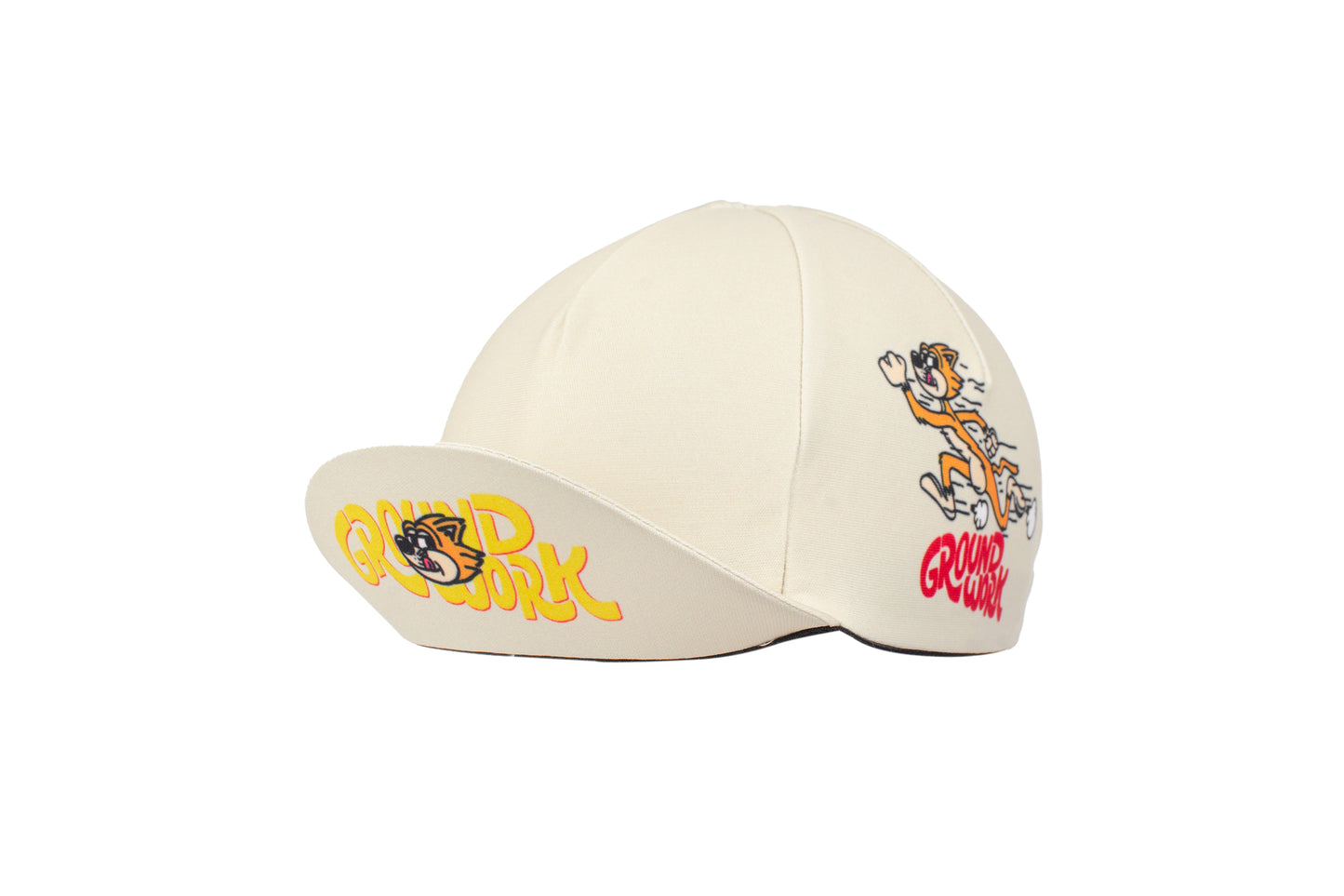 GW Speedy Archie 4-Panel Cycling Cap (Cream)