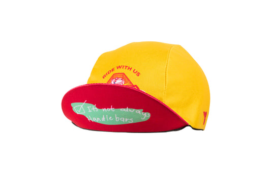 GW “YES WIFEY!” Cycling cap (Mustard)