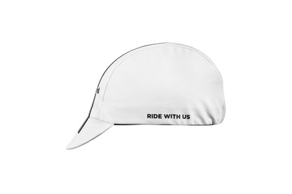 GW “Vespa Inspired” Cycling cap (White)