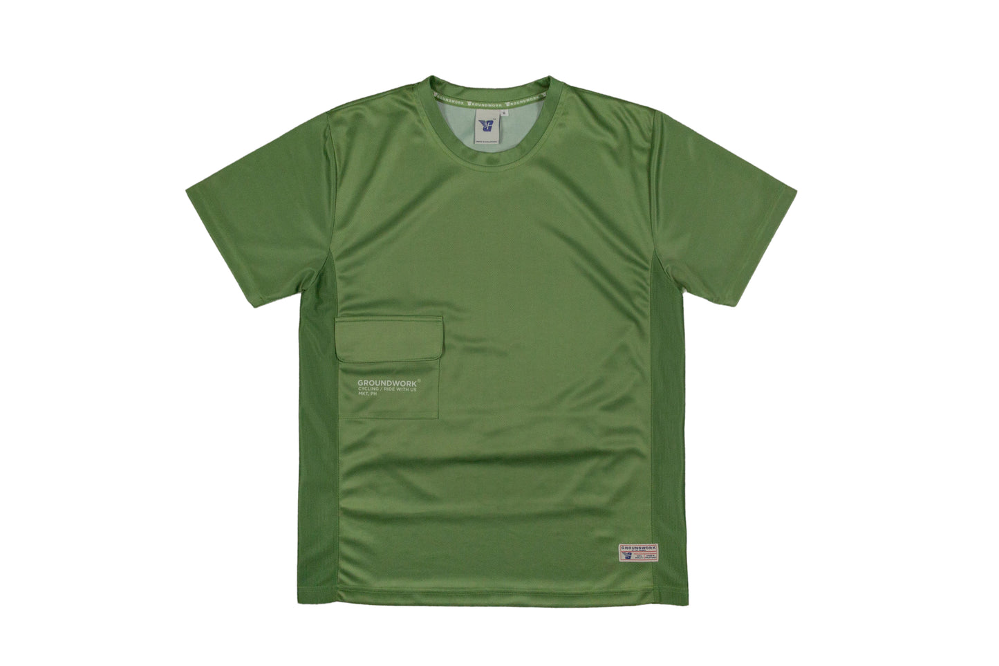 GW Utilitarian Drifit Short-sleeves (Army Green)