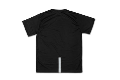 GW Plain Drifit Short-sleeves w/ Reflective Strip (Black)